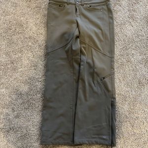 Ski pants! Athleta gray women's size 8
